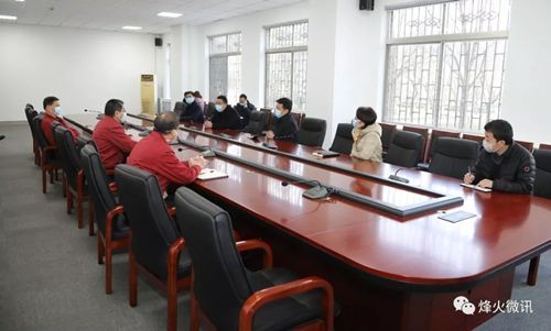 渭滨区领导来我公司检查指导疫情防控和复工情况